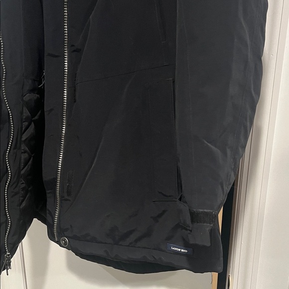 Lands' End Classic Black Coat - Picture 5 of 7